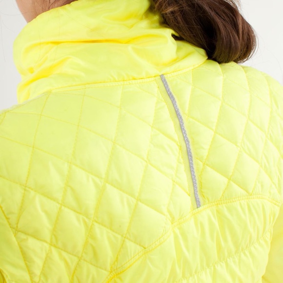 Lululemon Yellow What The Fluff Pullover Down - Picture 2 of 4